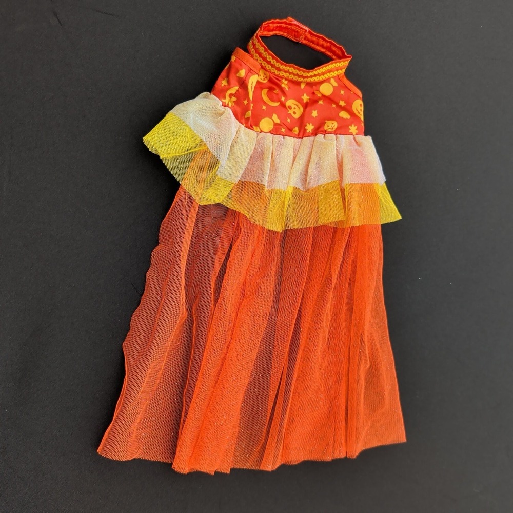 Build A Bear Candy Corn Unicorn Dress‎ Outfit Halloween Horse 4 Legged 2019 BABW